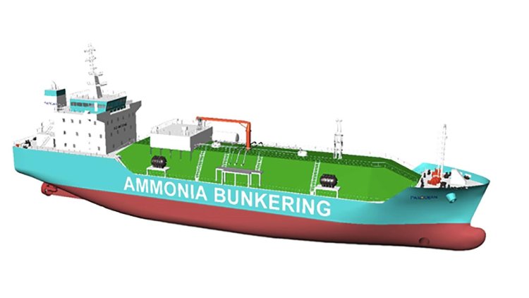 Partners to develop new ammonia bunker vessel design