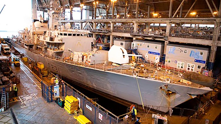 Babcock begins first Type 23 frigate post-life extension upkeep