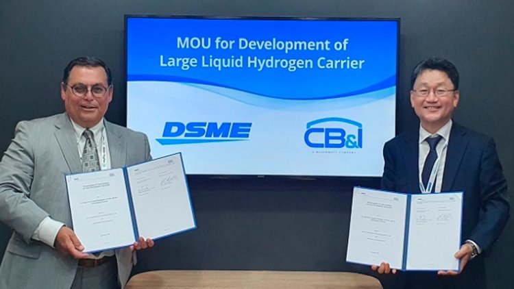 CB&I and DSME sign MoU for feasibility study of large liquid hydrogen carrier
