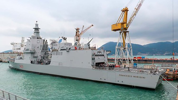 Second Multipurpose Offshore Patrol ship Francesco Morosini delivered