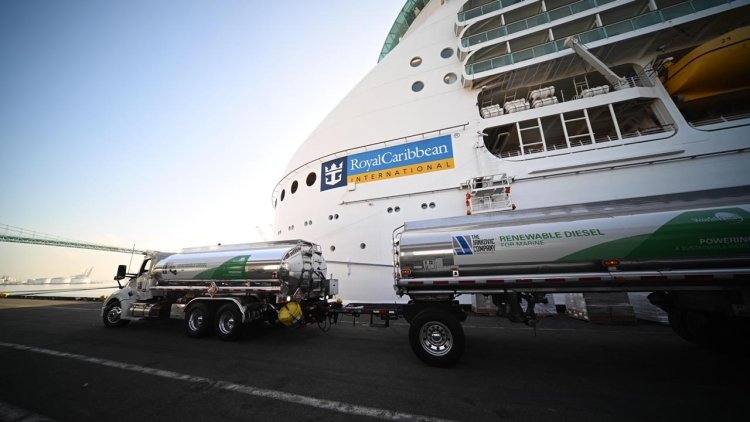 RCL first cruise company in US to sail using renewable diesel fuel