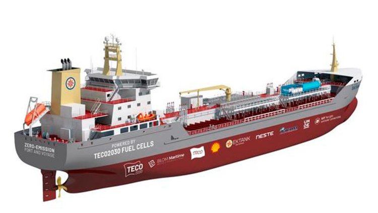 TECO 2030, Shell and partners to receive €5m to realise hydrogen-powered tanker