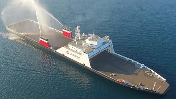 Corvus Blue Whale ESS completes sea trials on board Seaspan Reliant