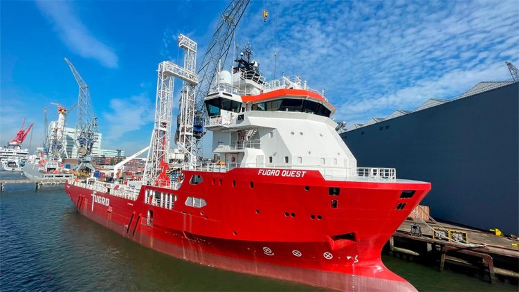 Fugro launches state-of-the art geotechnical vessel