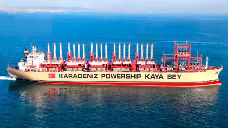 Karpowership hoping to place three floating power plants near Odesa, Ukraine