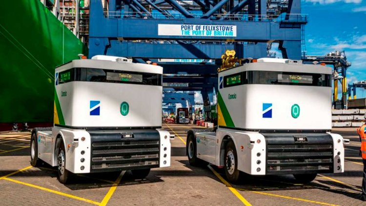 Port of Felixstowe deploys first autonomous trucks