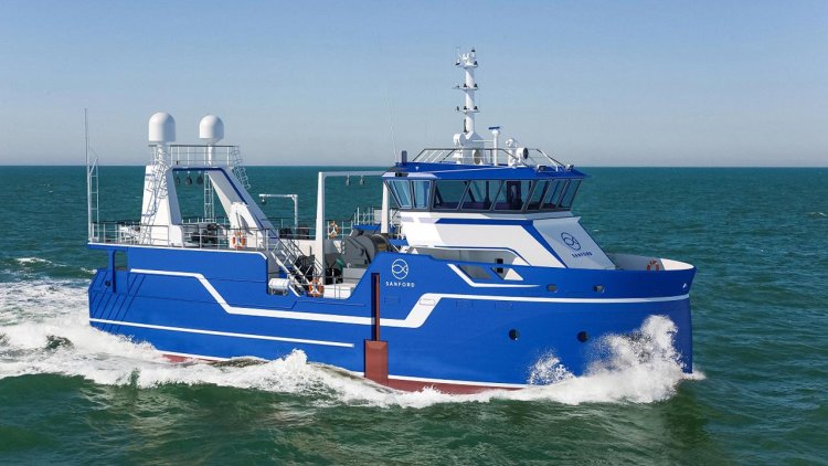 Damen builds scampi vessel for seafood company Sanford, New Zealand