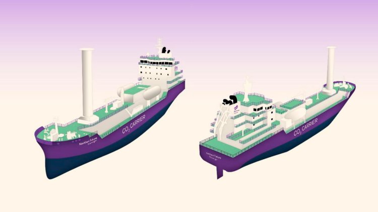 K LINE enters into contracts with Northern Lights for two liquefied CO2 vessels