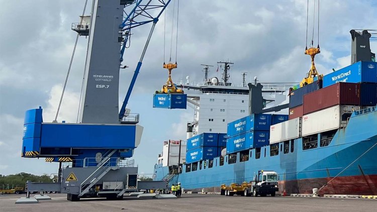 Port in Bahamas orders Konecranes mobile harbor crane