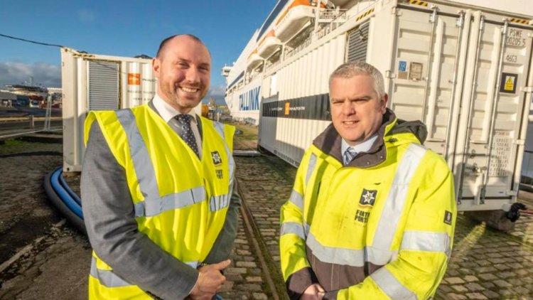 Port of Leith becomes first mainland Scottish port to offer shore power