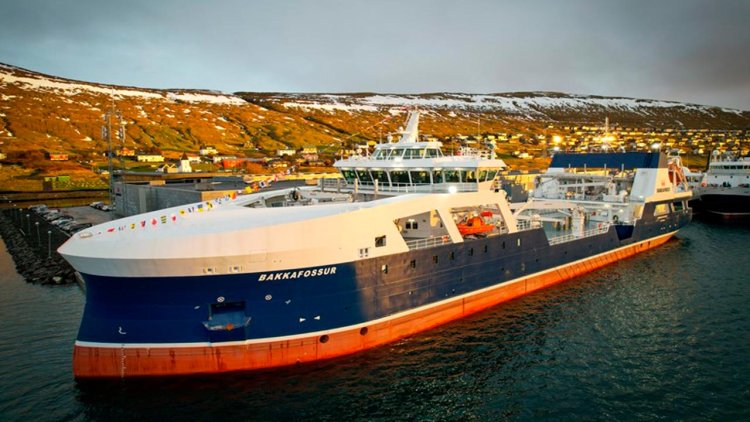 Hybrid well boat Bakkafossur added to Bakkafrost Faroe Islands fleet