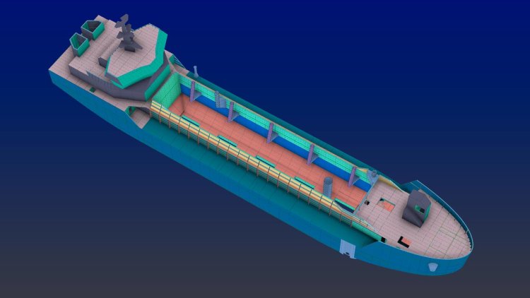 Damen, NAPA and BV deploy 3D classification approvals for first ship design