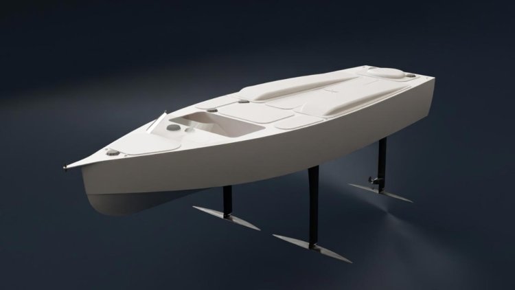Marinetrans partners with TU Delft Hydro Motion Team's foiling hydrogen boat