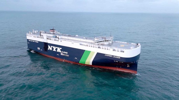 Hiroshima Port welcomes its first LNG-fueled PCTC