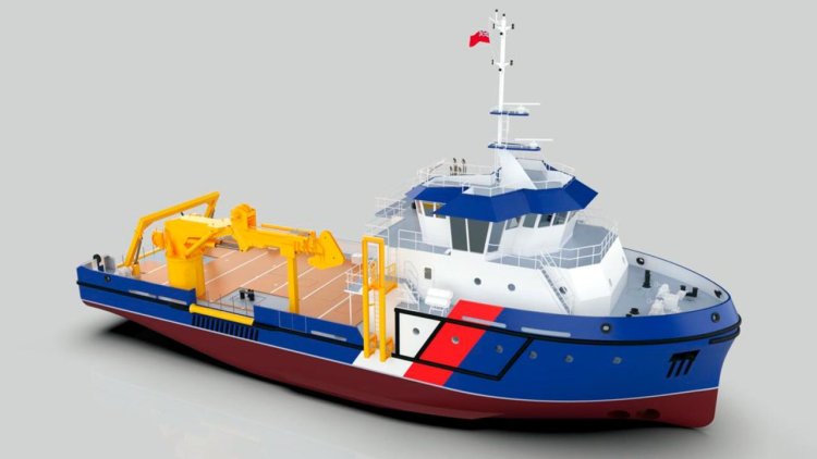 Freire Shipyard building support vessel for Briggs