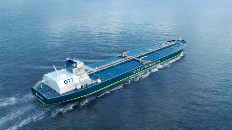 Deltamarin and GTT receive AiP from ClassNK for a LNG fueled VLCC design
