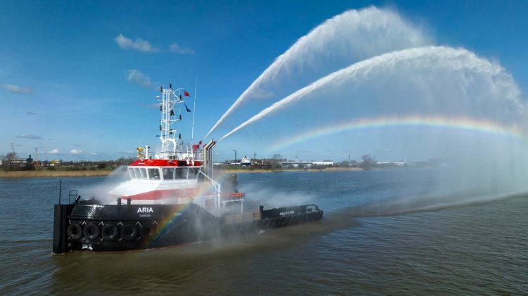 Damen delivered two RSD Tugs 2513 to the Fairplay Towage Group