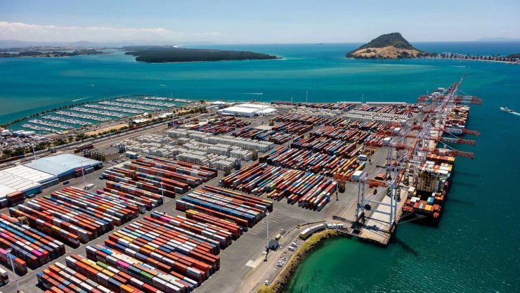Port of Tauranga orders four new hybrid straddle carriers