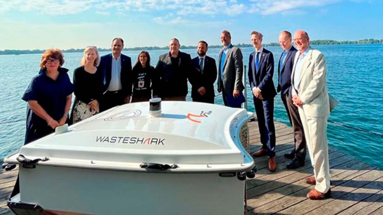 PortsToronto launches canadian debut of WasteShark aquadrone