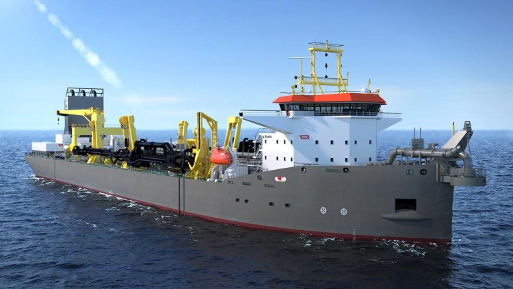 Boskalis orders large 31,000 m3 trailing suction hopper dredger from Royal IHC