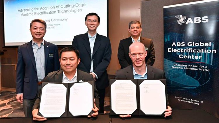 ABS and Sea Forrest sign MOU to advance maritime electrification technology