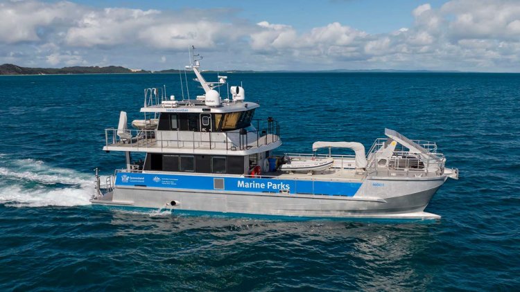 New high-speed low-draft landing craft in operation on Australia’s Great Barrier Reef