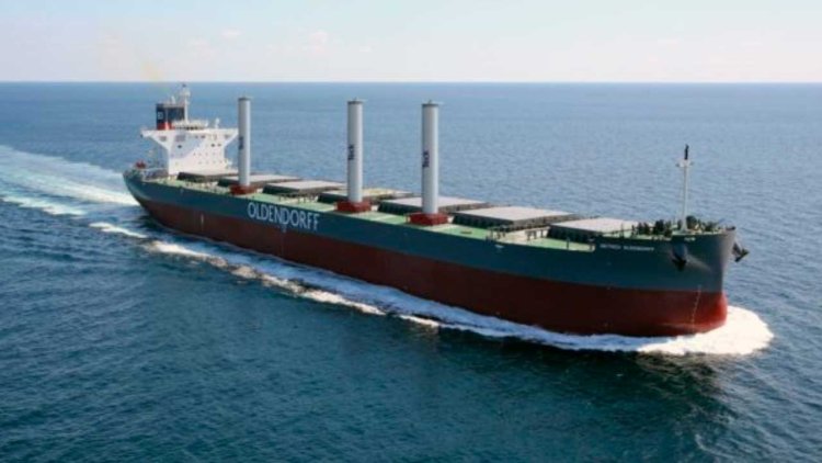 Teck and Oldendorff to install Flettner Rotors