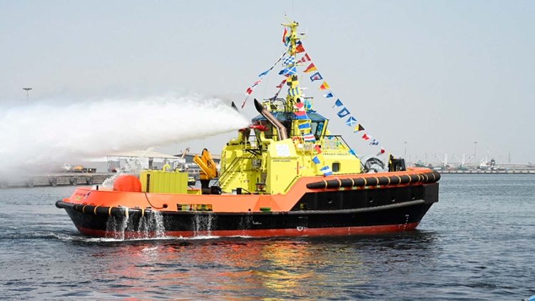 Damen hands over two tugs to the Ghana Ports and Harbours Authority