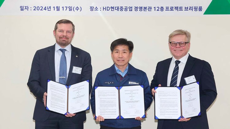 HD Hyundai Heavy Industries, NAPA and CADMATIC join forces to develop digital shipyard