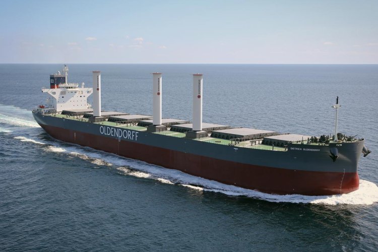 Oldendorff post-Panamax bulker to be equipped with Norsepower rotor ...