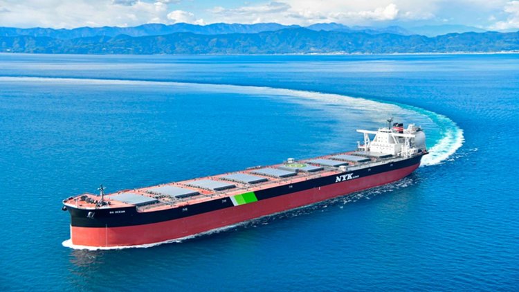 NYK takes delivery of Japan’s first LNG-fueled Capesize bulk carrier