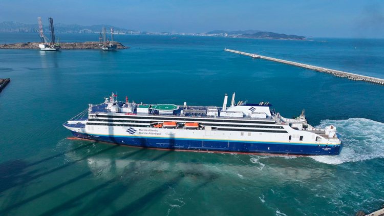 Stena RoRo takes delivery of E-Flexer RoPax vessel