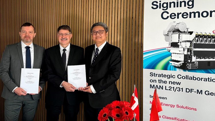 MAN Energy Solutions and CCS expand dual-fuel methanol engine agreement