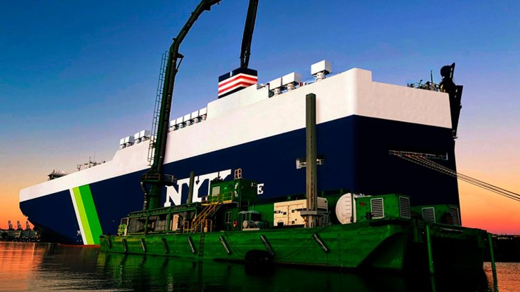 NYK to recover emissions from car carriers at berth in California