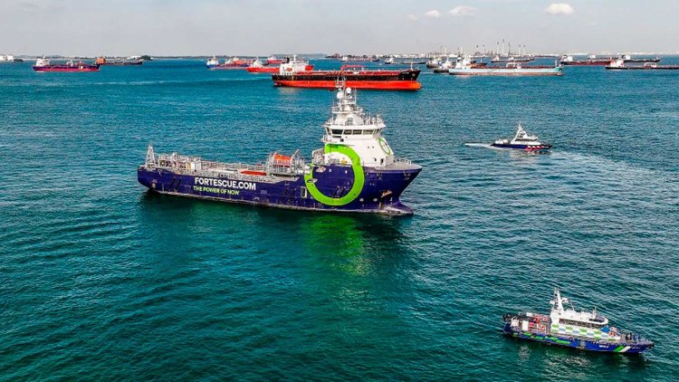 Singapore port announces world’s first successful use of ammonia as a marine fuel