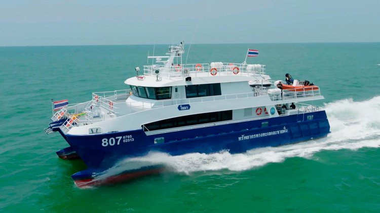 New research vessel delivered to Thailand's Department of Marine and Coastal Resources
