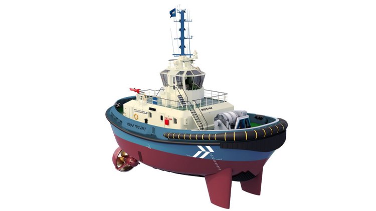 Damen Shipyards and SAFEEN Group to bring the first electric tug to the Middle East