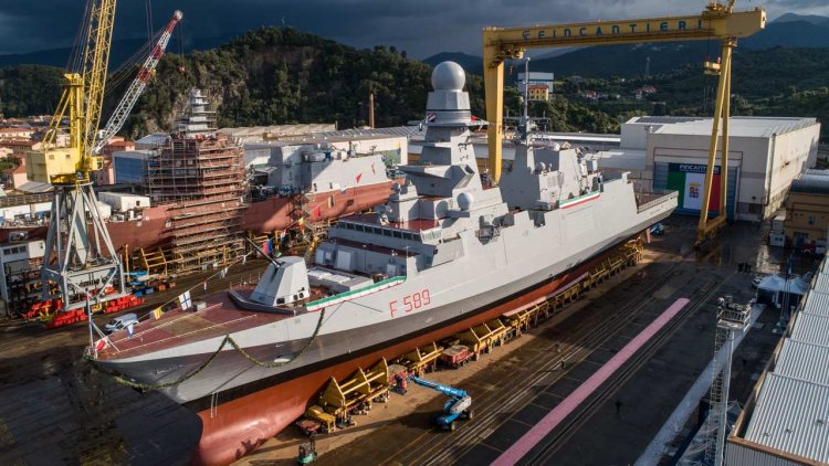 Fincantieri: FREMM frigate "Emilio Bianchi" launched