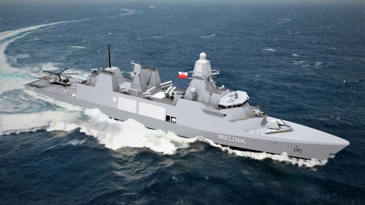 Rolls-Royce supplies mtu propulsion for three new Polish Navy frigates