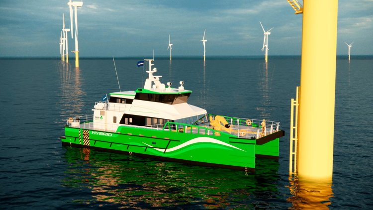 Damen introduces fully electric FCS 3210