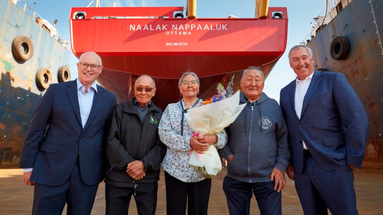 Seaspan launches fourth ship under the NSS
