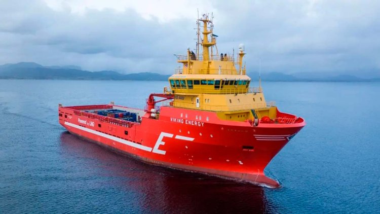 Equinor to use the world's first ammonia-powered supply vessel