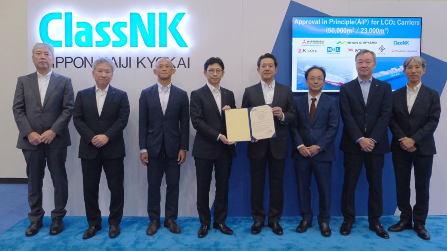 ClassNK issues AiP for large liquefied CO2 carriers of 50,000 m³ and 23,000 m³