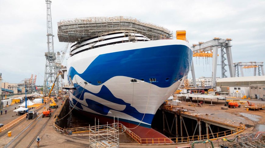 Fincantieri: "Star Princess" launched in Monfalcone