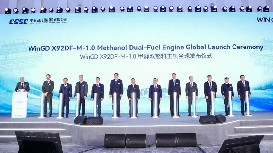 WinGD debuts X‑DF‑M platform with biggest ever methanol-fuelled engine