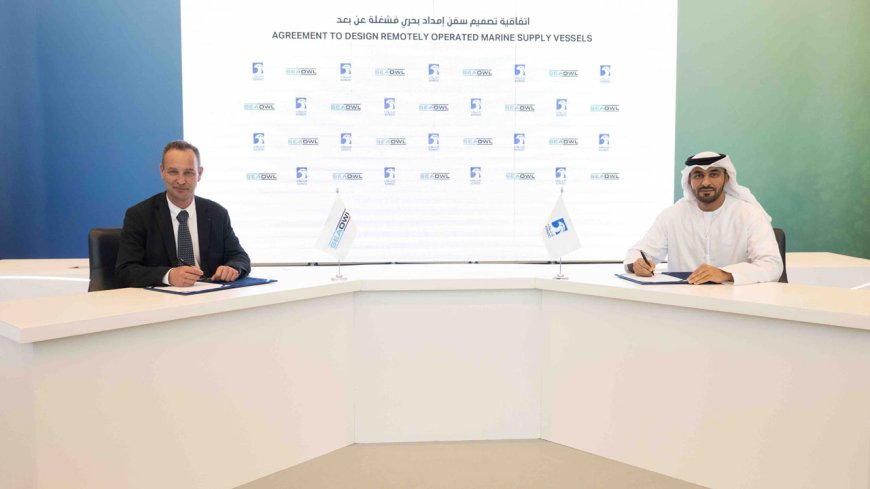 ADNOC L&S and SeaOwl sign agreement to design remotely operated marine supply vessels