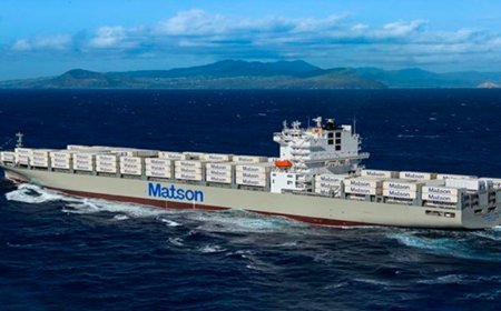 Kongsberg selects Corvus Energy battery systems for Matson’s LNG-powered containerships