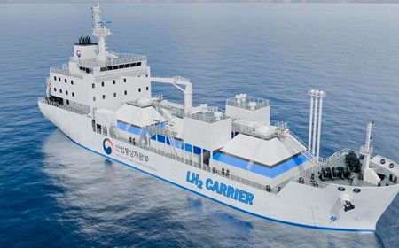 South Korea set to unveil the largest liquefied hydrogen transport vessel by 2027