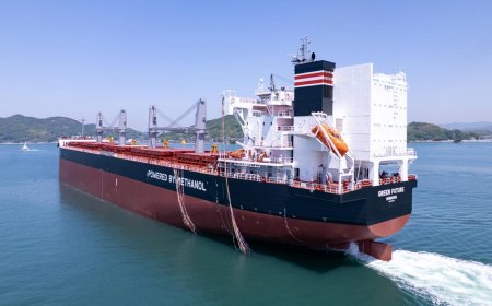 NYK Group’s first methanol-fueled bulk carrier delivered