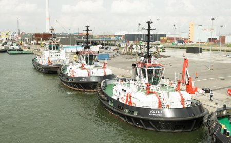 Port of Antwerp-Bruges launches the Volta 1: Europe’s first electric tugboat